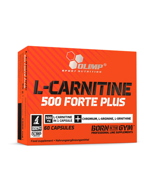 Olimp L-Carnitine 500 Forte Plus - 60 Kapseln