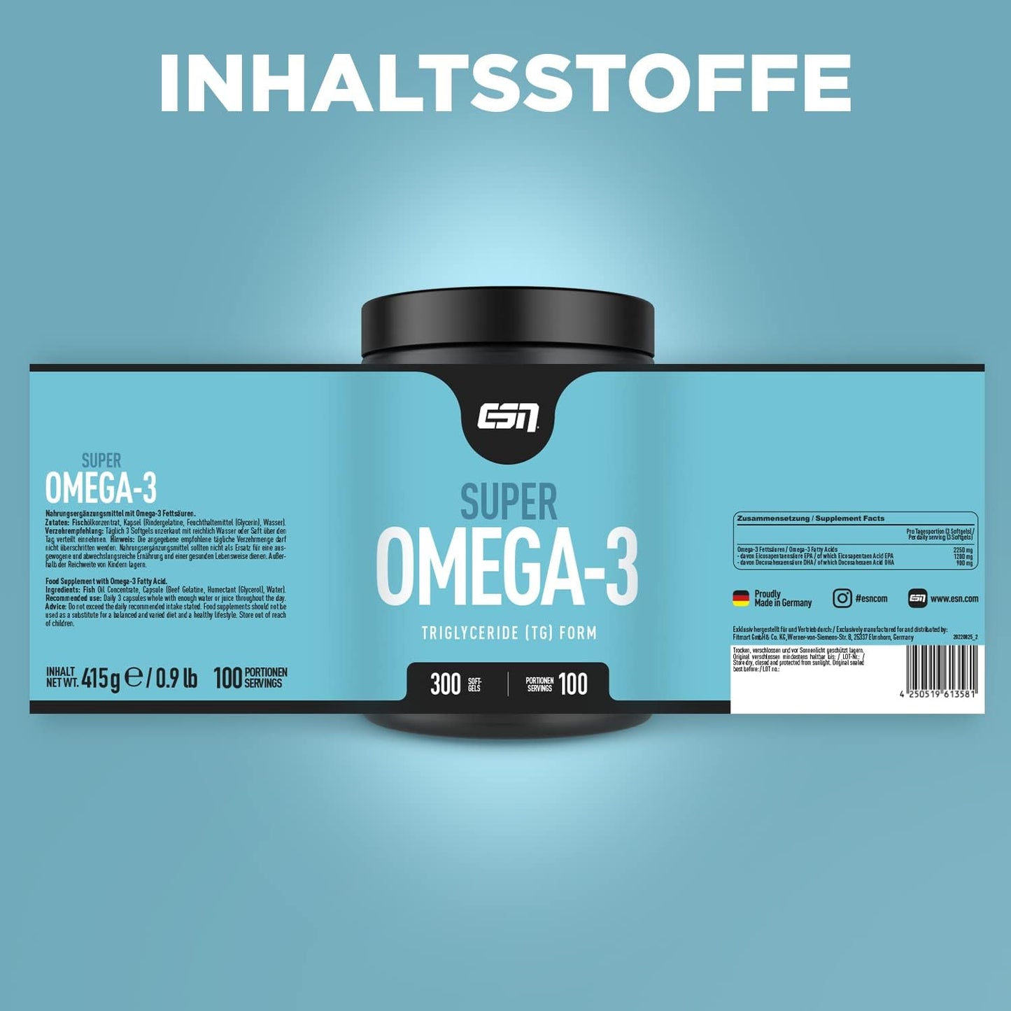 ESN Omega 3 300 Kapseln