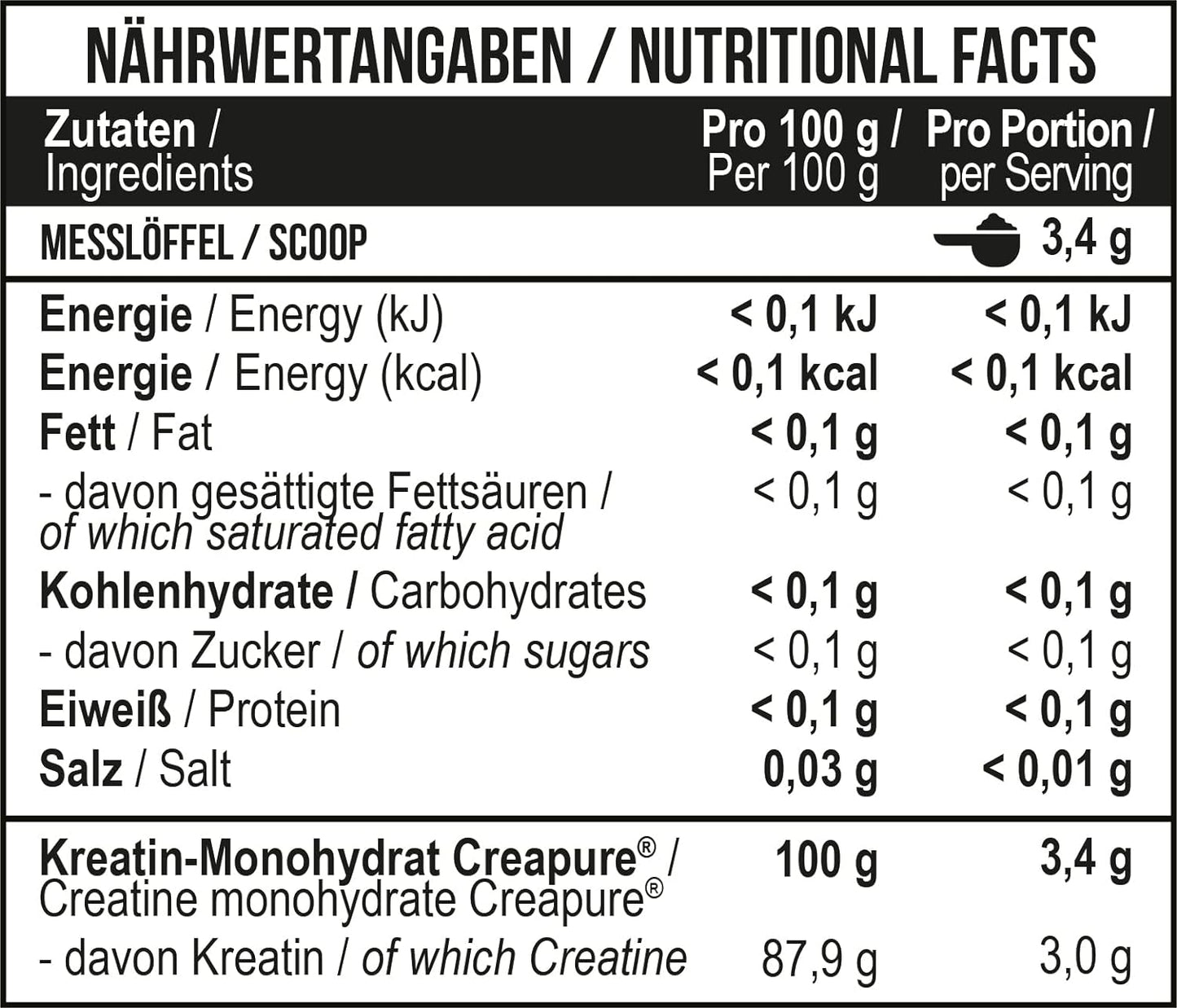 MST - Creatin Pro CREAPURE Pulver 300g