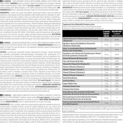 BioTech B-Complex - 60 Tabletten