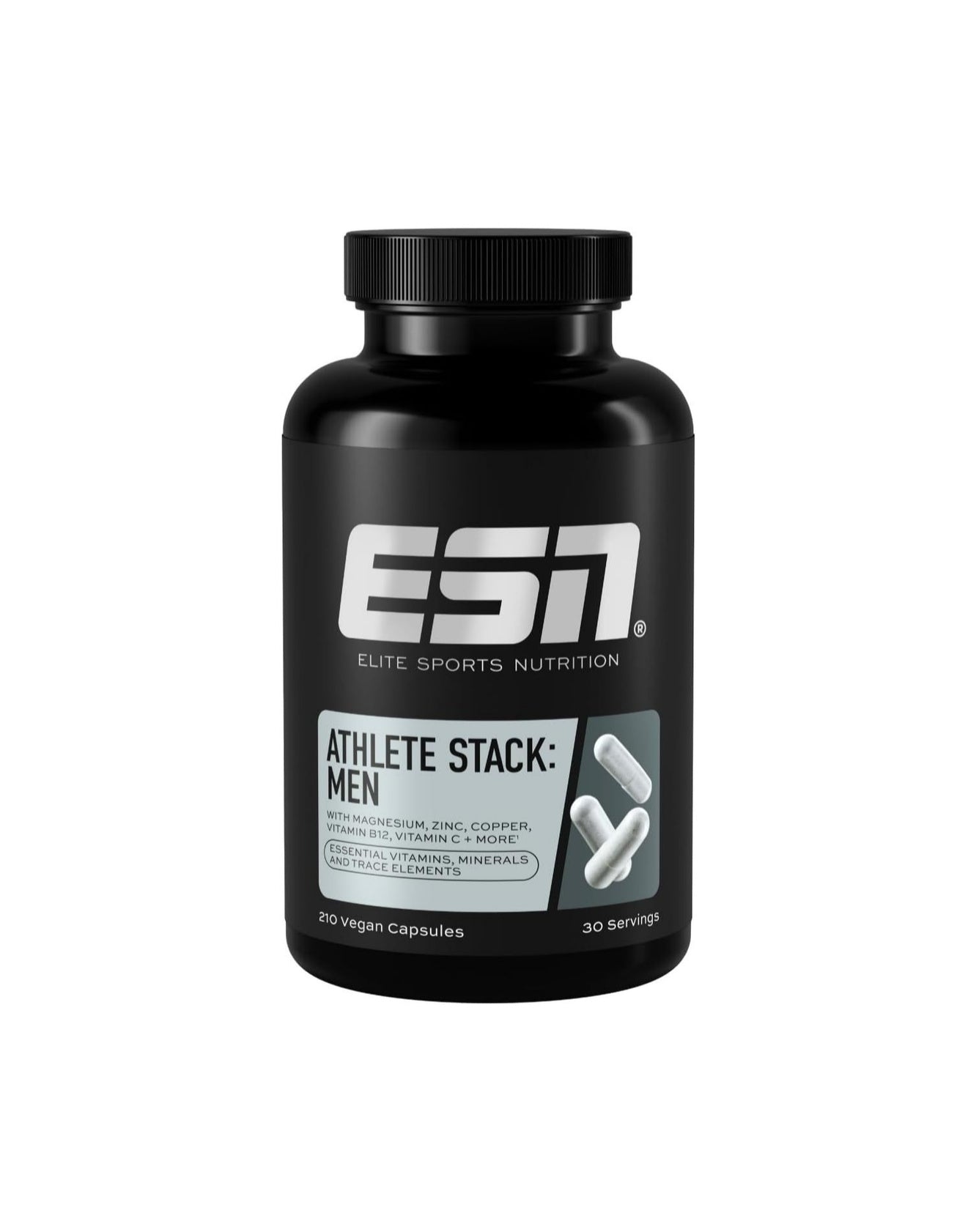 ESN Athlete Stack: Men 210 Kapseln