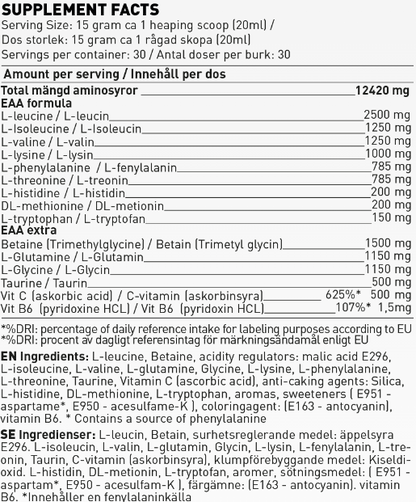 Swedish Supplements EAA Engine 450g