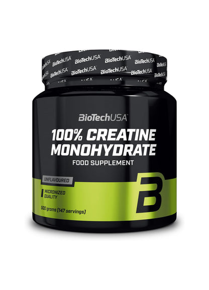 BioTech USA 100% Micronized Creatine Monohydrate, 500g