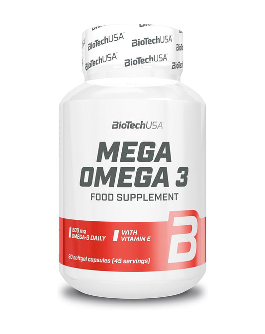 BioTech Mega Omega 3, 90 Kapseln