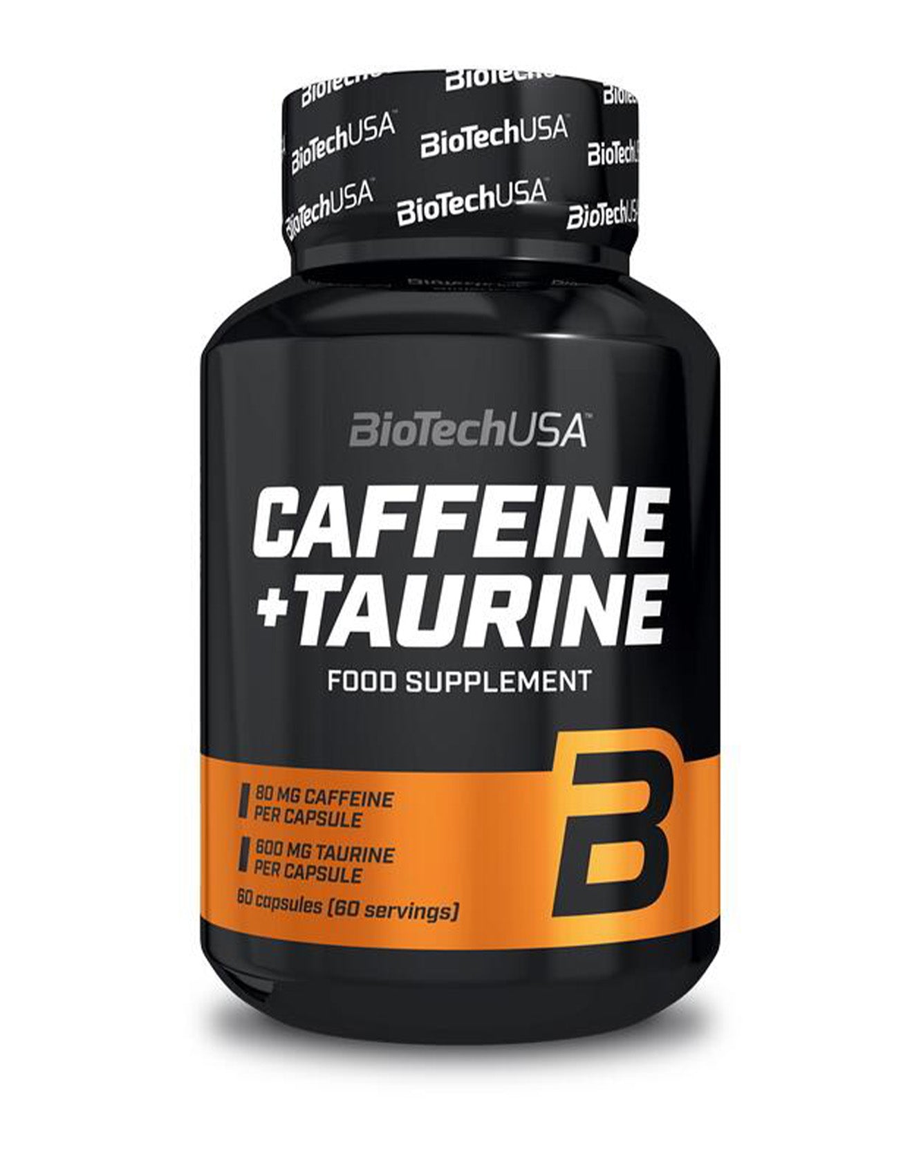 BioTech USA Caffeine + Taurine, 60 Kapseln