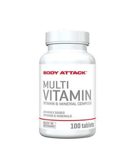 Body Attack Multi Vitamin 100 Tabletten