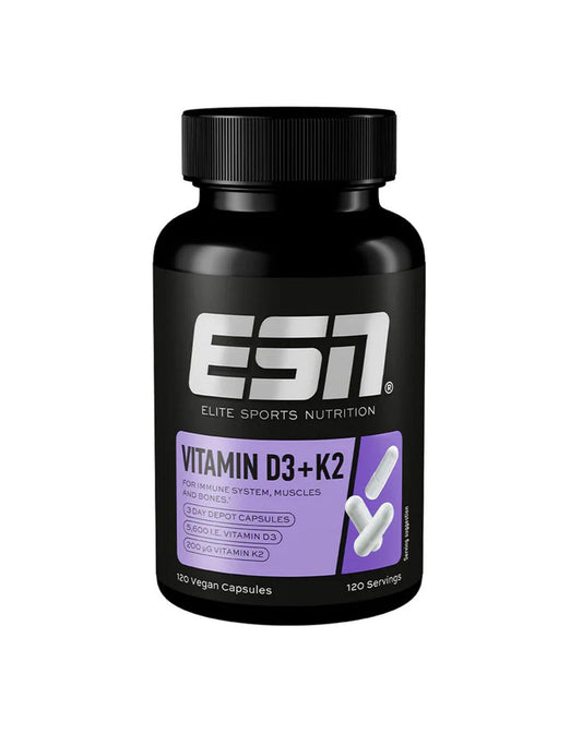 ESN VITAMIN D3+K2, 120 KAPS.