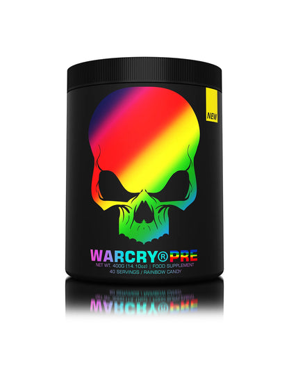 Genius Nutrition - Warcry Booster Rainbow Candy 400g Pulver