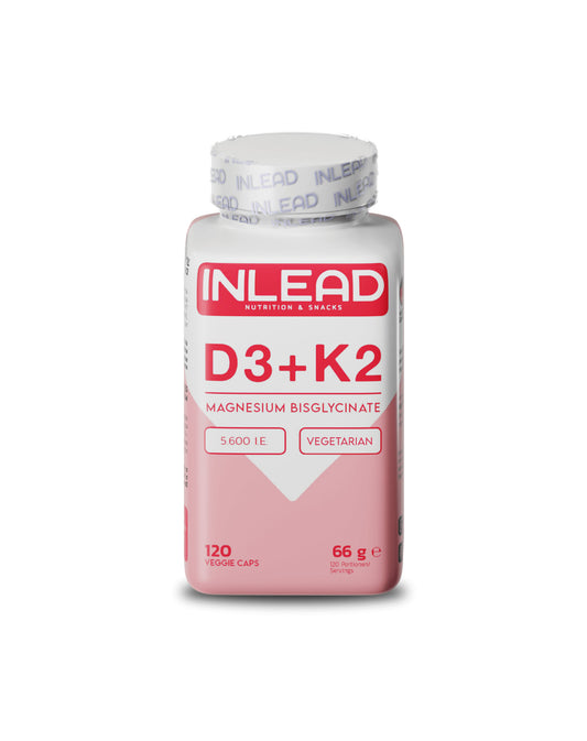 Inlead Vitamin D3 + K2 + Magnesium 120 Caps