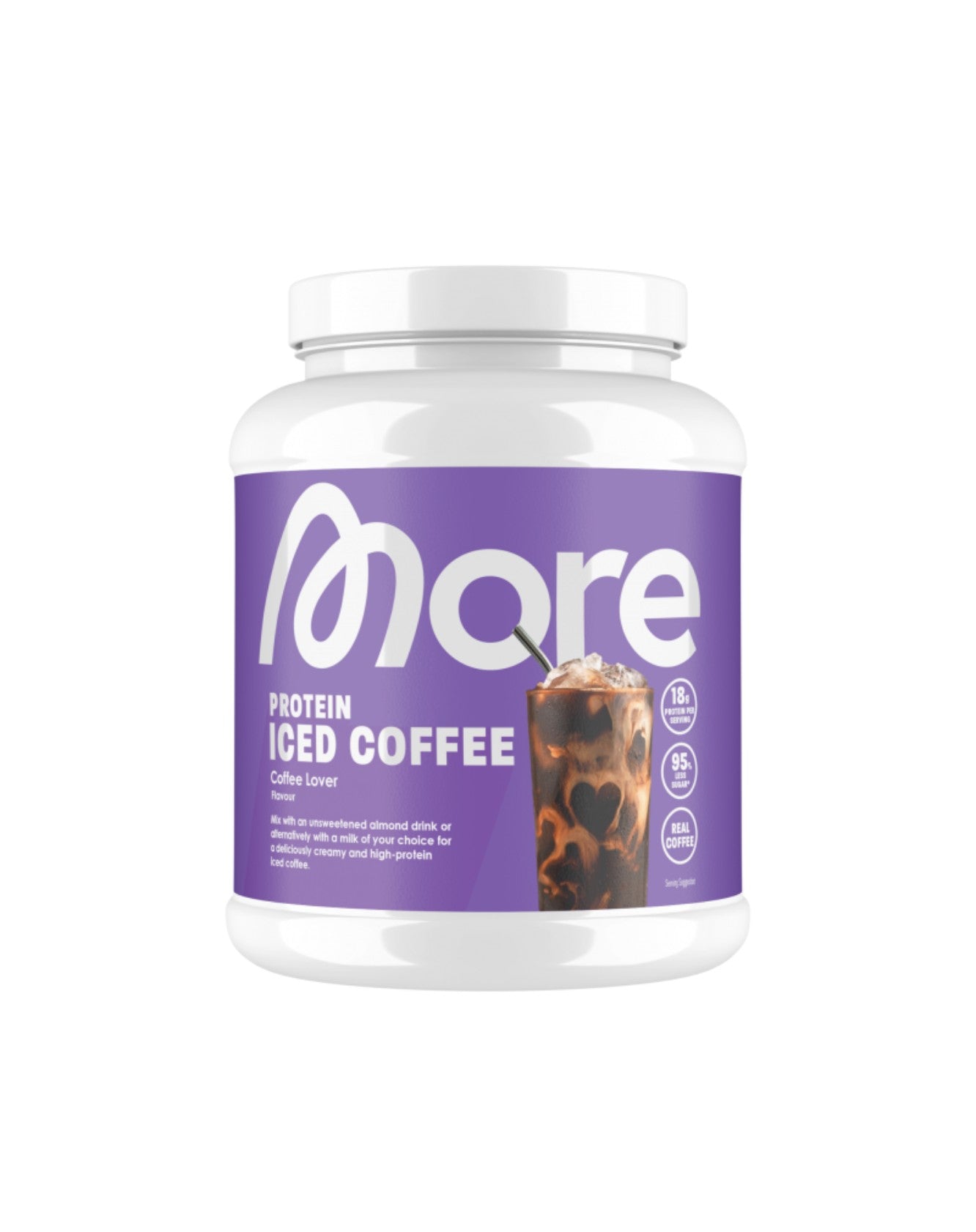 More Nutrition, Protein Iced Coffee, 500g